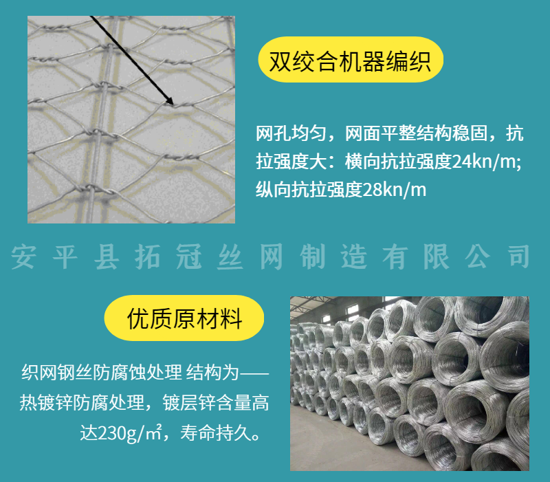 瀝青路面鋼絲網(wǎng)結(jié)構(gòu)。原材料